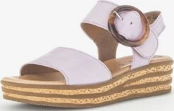 Gabor Sandalen Met Hak Sandaal Dames Pastellila