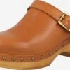 Gabor Sandalen Met Hak Clogs Dames Cognac