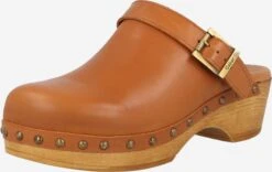 Gabor Sandalen Met Hak Clogs Dames Cognac